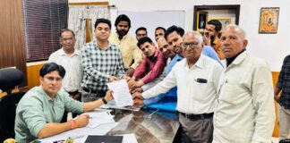 लिंचिंग के विरोध में खटीक समाज ने किया प्रदर्शन