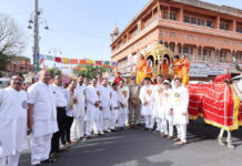 महावीर जयंती का उल्लास- धूमधाम से निकली शोभायात्रा में गूंजा ‘जय महावीर-जय महावीर The Jubilation of Mahavir Jayanti