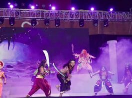 राजस्थान दिवस समारोह: जवाहर कला केंद्र में खेला गया विश्व का पहला नाटक समुद्र मंथन The world's first play Samudra Manthan played at Jawahar Kala Kendra