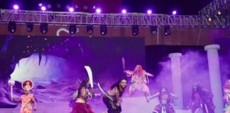 राजस्थान दिवस समारोह: जवाहर कला केंद्र में खेला गया विश्व का पहला नाटक समुद्र मंथन The world's first play Samudra Manthan played at Jawahar Kala Kendra