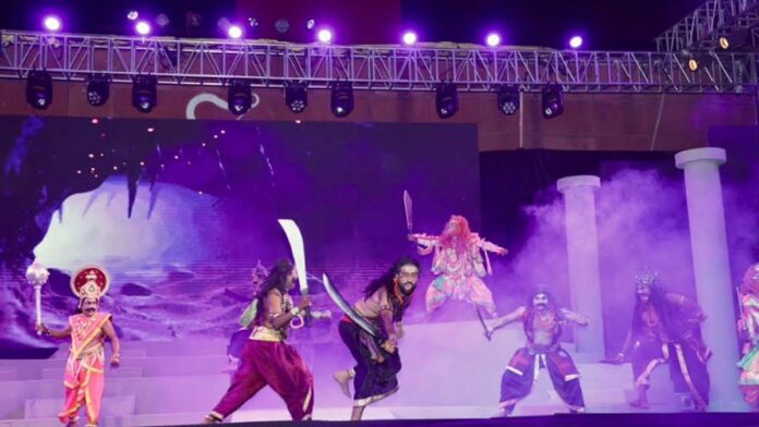 The world's first play Samudra Manthan played at Jawahar Kala Kendra