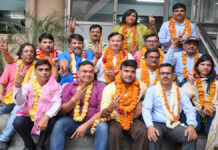 मुकेश मीणा चौथी बार प्रेस क्लब के अध्यक्ष निर्वाचित Mukesh Meena Elected Press Club President for the Fourth Time