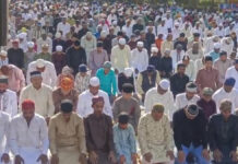 ईद-उल-फितर पर जामा मस्जिद और ईदगाह में उमड़ा जनसैलाब