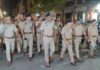 पुलिस कमिश्नर सचिन मित्तल ने किया पैदल मार्च Police Commissioner Sachin Mittal Conducts Foot March