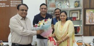 एसीएस स्पोर्ट्स प्रवीण गुप्ता ने लिया स्टेडियम का जायजा ACS Sports Praveen Gupta Inspects Stadium