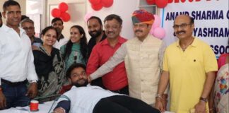 महिला दिवस पर रक्तदान शिविर में 70 से अधिक यूनिट रक्त संग्रहित More than 70 units of blood collected in blood donation camp on Women's Day