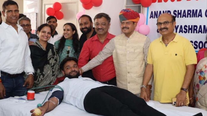 More than 70 units of blood collected in blood donation camp on Women's Day