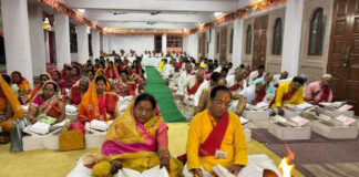 राम मंदिरों में गूंज रहा मंगल भवन अमंगल हारी