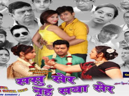 सिंधी फिल्म ससु सेर नूंह सवा सेर का निशुल्क प्रदर्शन होगा जैम सिनेमा में