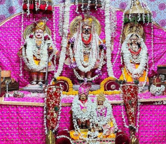 “सिया जी पूजन चली गणगौर” के संग मंदिर श्री रामचंद्र जी में आज मनाया जाएगा गणगौर उत्सव Gangaur Utsav will be celebrated today at Temple Shri Ramchandra Ji