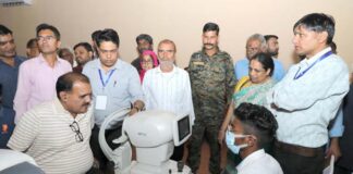 सक्षम संस्था जयपुर द्वारा शहर में एक दिवसीय नेत्र जांच महा शिविर का आयोजन Saksham Sanstha, Jaipur, Organizes a One-Day Mega Eye Check-up Camp in the City