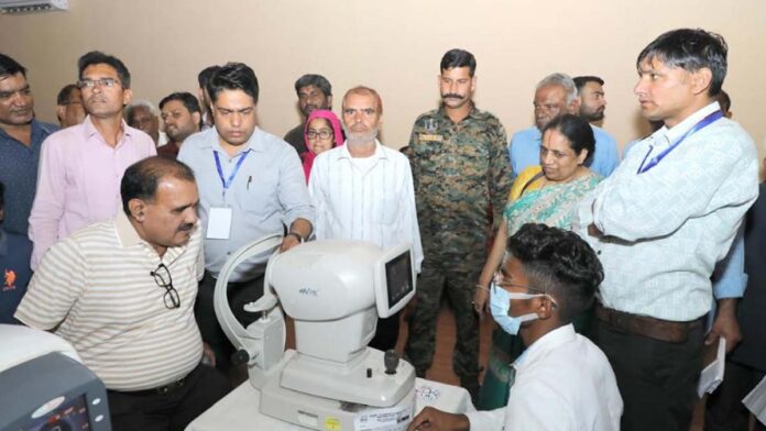 Saksham Sanstha, Jaipur, Organizes a One-Day Mega Eye Check-up Camp in the City