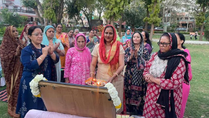 Sangam Group, Mansarovar, Organizes Prayers for World Peace on the Occasion of Navratri Sangam Group, Mansarovar, Organizes Prayers for World Peace on the Occasion of Navratri