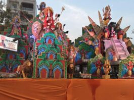 विशाल सिंधु मेले में उमड़ा जनसैलाब : भगवान झूलेलाल की अलौकिक झांकी ने मोहा मन