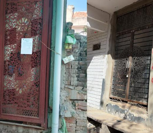अनधिकृत निर्माण पर निगम की कार्रवाई: हवा महल-आमेर जोन में दो भवन और चार दुकानें सीज