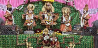 चांदपोल स्थित श्री रामचन्द्र मंदिर में राम जन्मोत्सव में भक्ति-संगीत से गूंजेगा धाम The shrine at the Shri Ramchandra Temple in Chandpole will resound with devotional music during the Ram Janmotsav celebrations.