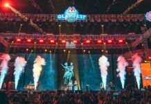 जे.ई.सी.आर.सी यूनिवर्सिटी, जयपुर में मिंत्रा ग्लैमफेस्ट टूर में फरहान अख्तर रहे सुर्खियों में, 14000+ लोगों ने जश्न में हिस्सा लिया Farhan Akhtar headlines the Myntra Glamfest Tour at JECRC University, Jaipur