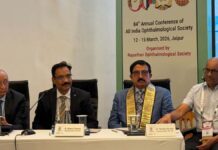 आंखों के इलाज की नई तकनीकों पर जयपुर में आठ हजार विशेषज्ञ जुटेंगे Eight thousand experts will gather in Jaipur to discuss new techniques of eye treatment.