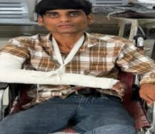 झगड़ा शांत कराने आए पड़ोसी पर गोली चलाने वाला आरोपी गिरफ्तार Accused who shot at neighbor attempting to defuse a quarrel arrested.