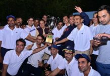 विधायक एकादश को हरा आईएएस एकादश बनी चैंपियन IAS XI became champions by defeating MLA XI