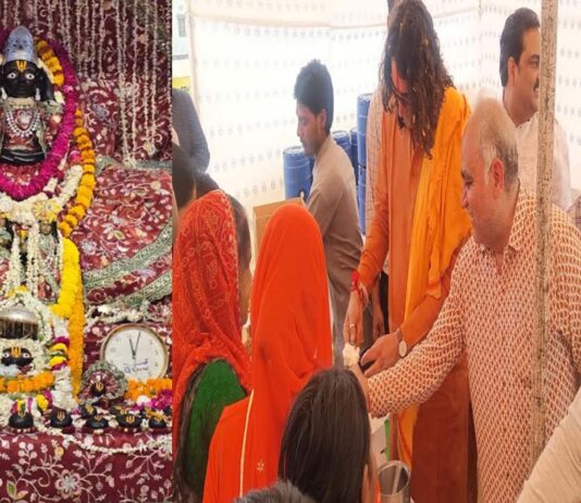 आखातीज पर ब्रह्मपुरी में उमड़ा आस्था का सैलाब: श्री बद्री नारायण मंदिर में विशाल मेला A Deluge of Devotion Swells in Brahmapuri on Akha Teej