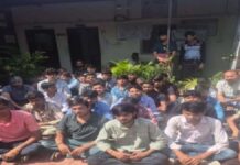 एरिया डोमिनेशन अभियान: पुलिस ने 6 ठिकानों पर दबिश देकर 38 संदिग्धों को दबोचा