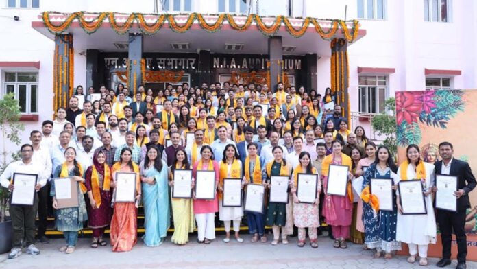 Convocation and Farewell Ceremony for PG Students Held at the National Institute of Ayurveda Convocation and Farewell Ceremony for PG Students Held at the National Institute of Ayurveda