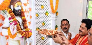 भगवान परशुराम के आदर्शों से ही धर्मसम्मत और न्यायपूर्ण समाज की स्थापना संभव : गोपाल शर्मा Righteous only through the ideals of Lord Parashurama.