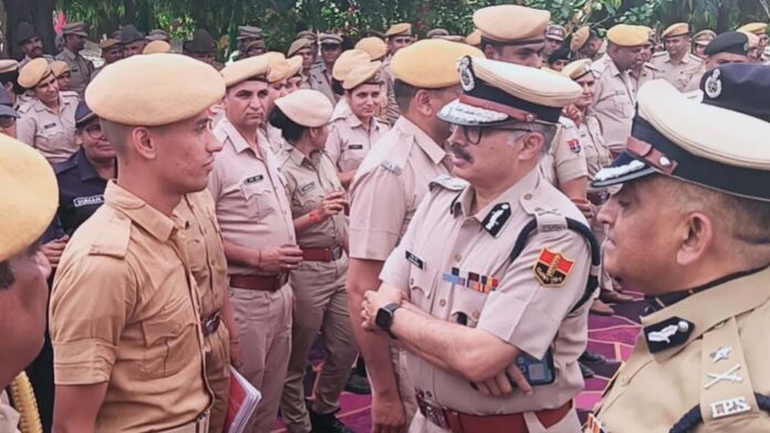 Director General of Police Rajiv Kumar Sharma's Visit to Bikaner