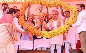 भाजपा का लक्ष्य पंचायत से लेकर पार्लियामेंट तक भगवा लहराना: नितिन नवीन BJP's Goal is to Hoist the Saffron Flag from the Panchayat to Parliament: Nitin Naveen