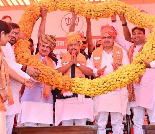 भाजपा का लक्ष्य पंचायत से लेकर पार्लियामेंट तक भगवा लहराना: नितिन नवीन BJP's Goal is to Hoist the Saffron Flag from the Panchayat to Parliament: Nitin Naveen