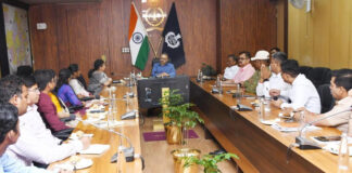 डीजीपी ने किया पुलिस मुख्यालय में आईएफएस प्रोबेशनर्स से संवाद DGP Interacts with IFS Probationers at Police Headquarters