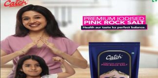 डीएस ग्रुप ने कैच प्रीमियम आयोडाइज्ड पिंक रॉक सॉल्ट के लिए अपना पहला टीवीसी लॉन्च किया DS Group has launched its first TVC for Catch Premium Iodized Pink Rock Salt.
