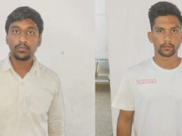 गाड़ी टच होने पर बाप-बेटों पर जानलेवा हमला करने वाले दो बदमाश गिरफ्तार