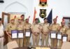 पुलिस कमिश्नर ने किया डीजीपी डिस्क एवं राजस्थान पुलिस सेवा पदक से सम्मानित The Police Commissioner honored recipients with the DGP Disc and the Rajasthan Police Service Medal.