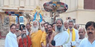 श्री गलता पीठ में 10 दिवसीय रामानुज जयन्ती महोत्सव का आयोजन