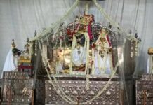 श्री गोविंद देवजी मंदिर में 1 मई से जल यात्रा महोत्सव का शुभारंभ Jal Yatra Mahotsav to Commence at Shri Govind Devji Temple on May 1st