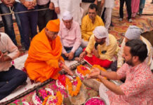 जानकी नवमी पर झूलेलाल मंदिर पुनर्निर्माण का शुभारंभ Reconstruction of Jhulelal Temple Inaugurated on Janaki Navami