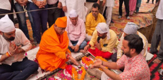 जानकी नवमी पर झूलेलाल मंदिर पुनर्निर्माण का शुभारंभ Reconstruction of Jhulelal Temple Inaugurated on Janaki Navami