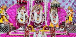 जानकी नवमी आज: चांदपोल स्थित रामचंद्र जी मंदिर में सजेगा दिव्य दरबार Janaki Navami Today: A Divine Court to be Adorned at the Ramchandra Ji Temple in Chandpole.