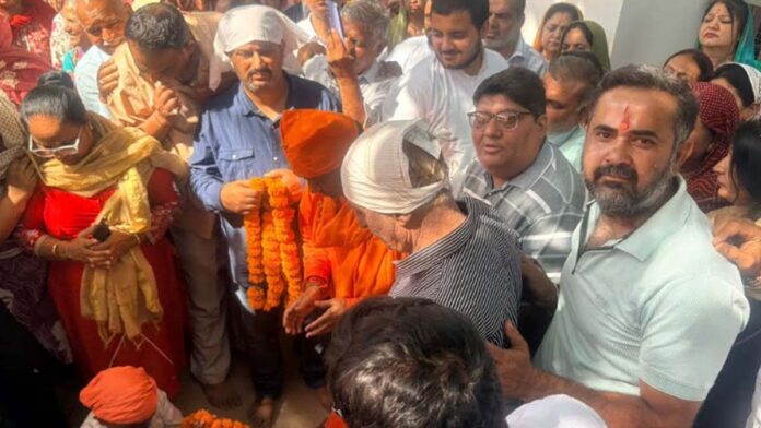 Groundbreaking Ceremony for the Construction of the Lord Shri Jhulelal Temple