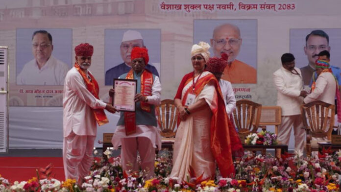 Dr. K. Ram Honored with Honorary D.Lit. Degree in Economics