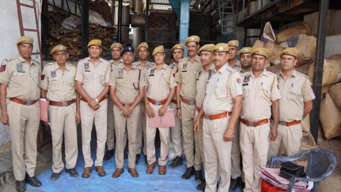 Under 'Mission Jagriti', the Jaipur South Police destroyed narcotics worth crores.