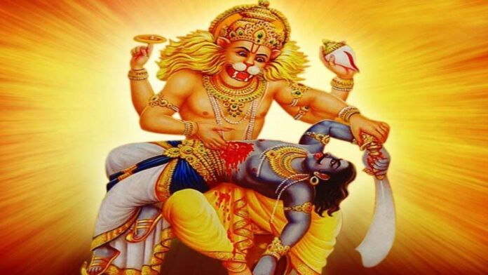 Narasimha Jayanti Today: The Lord Will Emerge from a Pillar at Chaura Rasta.