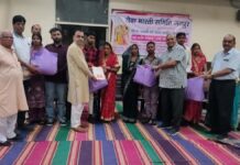 ससुराल से लौटी दुल्हन बेटियां: सेवा भारती ने निभाई ‘पग फेरा’ की रस्म Brides Return from Their In-Laws' Homes: Seva Bharati Performs the ‘Pag Phera’ Ritual