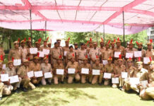 सीआईडी अपराध शाखा के 96 पुलिसकर्मियों को मिले सर्वोत्तम, अति उत्तम व उत्तम सेवा चिन्ह 96 Police Personnel of CID Crime Branch Receive Service Badges