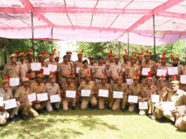 सीआईडी अपराध शाखा के 96 पुलिसकर्मियों को मिले सर्वोत्तम, अति उत्तम व उत्तम सेवा चिन्ह 96 Police Personnel of CID Crime Branch Receive Service Badges