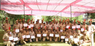 सीआईडी अपराध शाखा के 96 पुलिसकर्मियों को मिले सर्वोत्तम, अति उत्तम व उत्तम सेवा चिन्ह 96 Police Personnel of CID Crime Branch Receive Service Badges