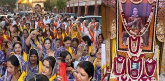 श्री प्रेमभाया मंदिर का चतुर्थ पाटोत्सव: भव्य ध्वज यात्रा निकली, पुष्प श्रृंगार बना आकर्षण Fourth Patotsav of Shri Prembhaya Temple