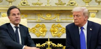 व्हाइट हाउस में ट्रंप-रुट्टे मुलाकात, नाटो पर उठाए सवाल